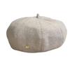 Autumn Woolen Beret Women's Face Revealing Small Versatile Casual Painter Hat Retro British Style Newsboy Hat