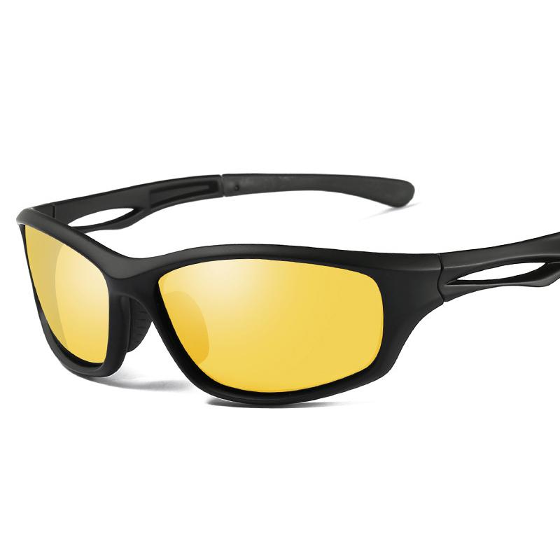 New Style Outdoor TR Sports Sunglasses Polarized Cycling Glasses Blue White Gold Transparent Red Yellow Frames Factory