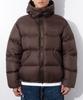 Qt8 Garments Rg Duck Down Heavyweight Hoodie Jacket (Brown)