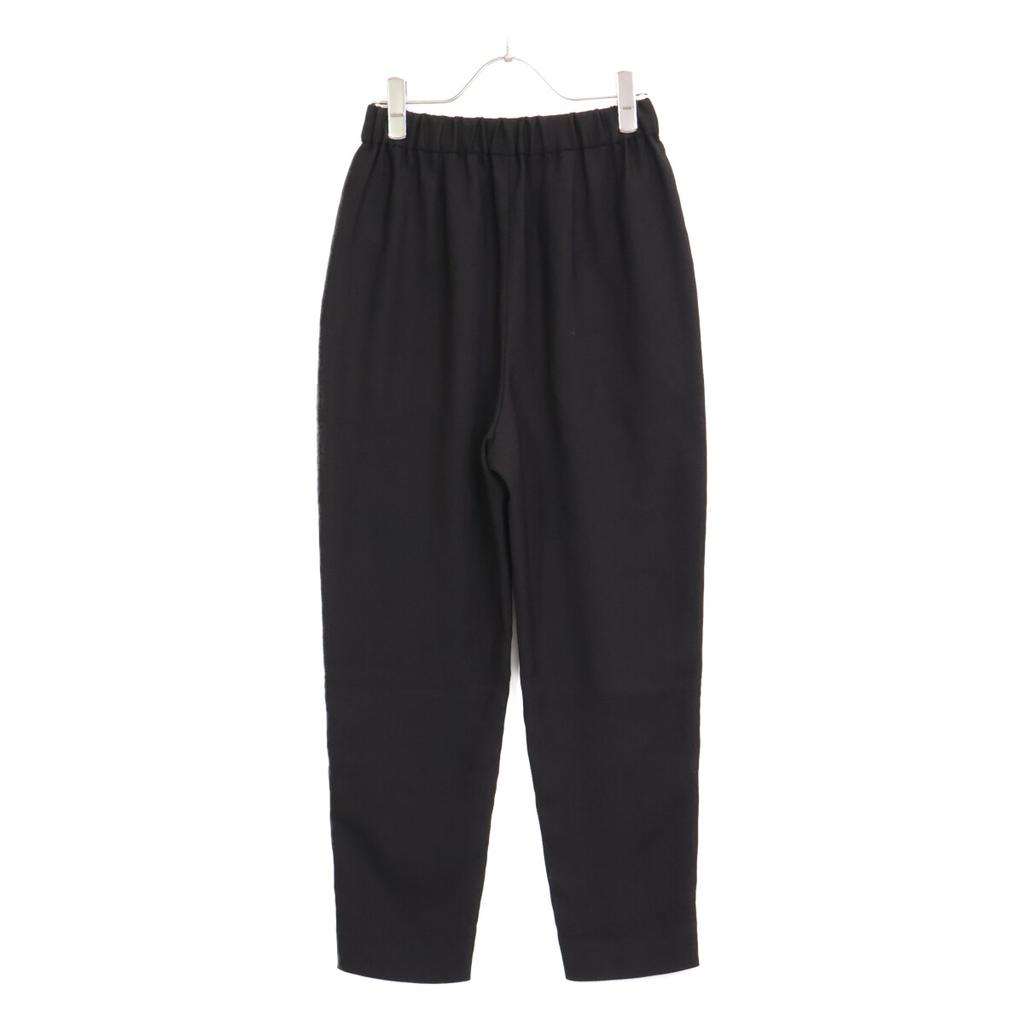 ENFOLD [Excellent Condition/23 Stainless Steel] 300GS631-2440 RELAX TROUSERS Relax Trousers Bottoms 36 blackUsed