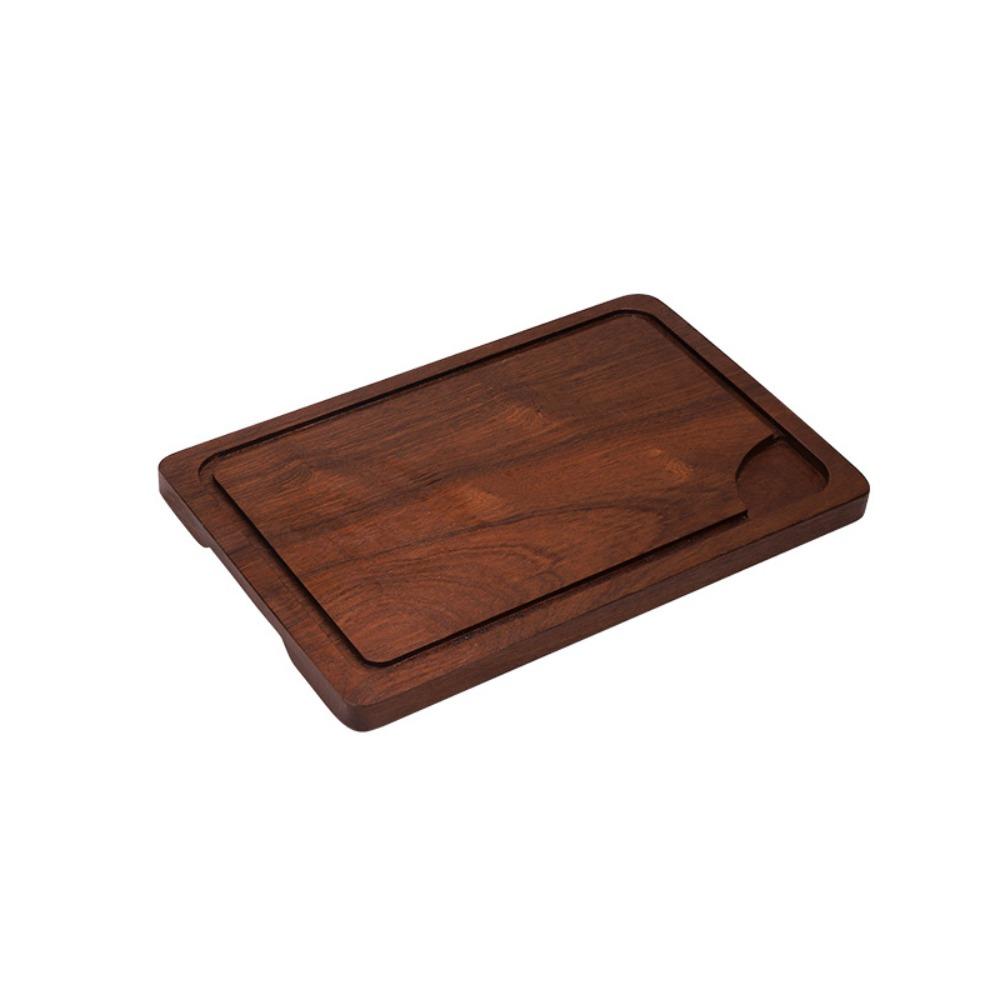 

Гладкий поднос для стейка квадратный западная еда деревянная доска легко моющаяся тарелка для пиццы ресторан S-Style B