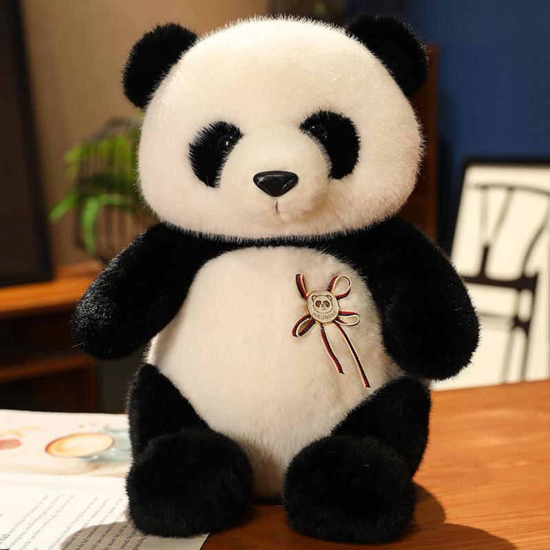 

Национальное сокровище кукла панда милая имитация большая панда сувенир из Чэнду плюшевая игрушка подарок на день рождения 40cm