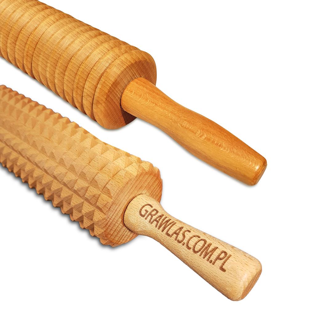 Wooden 2-in-1 SET MASSAGER FOR BODY MASSAGE MADEROTHERAPY CELLULITE GIFT
