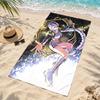 Kpop Demon Hunters Microfiber Beach Towel Quick Dry Sand Free Lightweight Beach Towels for Travel Swimming Camping
