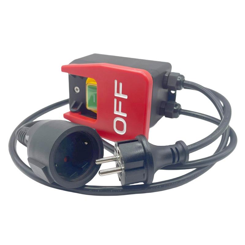 

KJD17B Electromagnetic Switches Push Button Control Switches European Standard Solenoid Switches for Household Devices