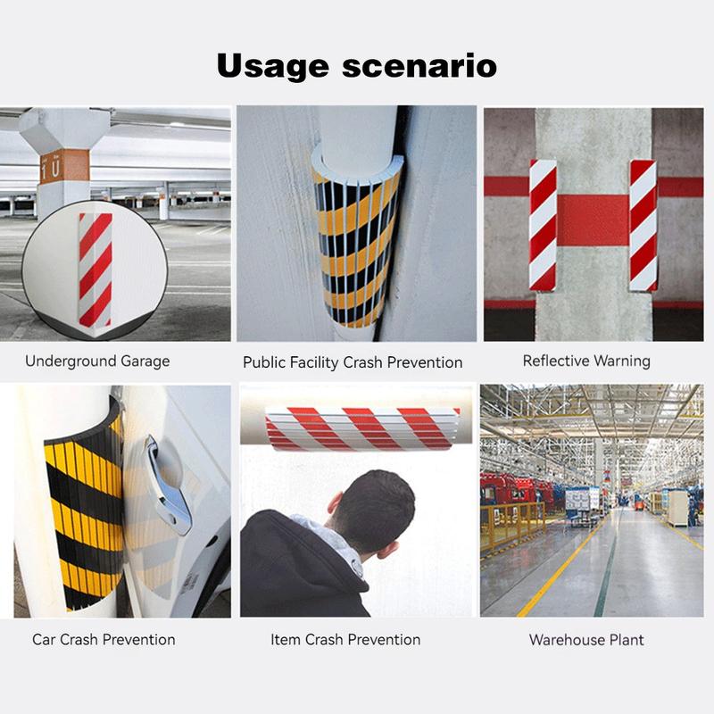 Garage Wall Protector Foam Edge Corner Bumper Foam Car Sticker Anti Scratch Parking Protector Auto Door Protecting Wall Corner