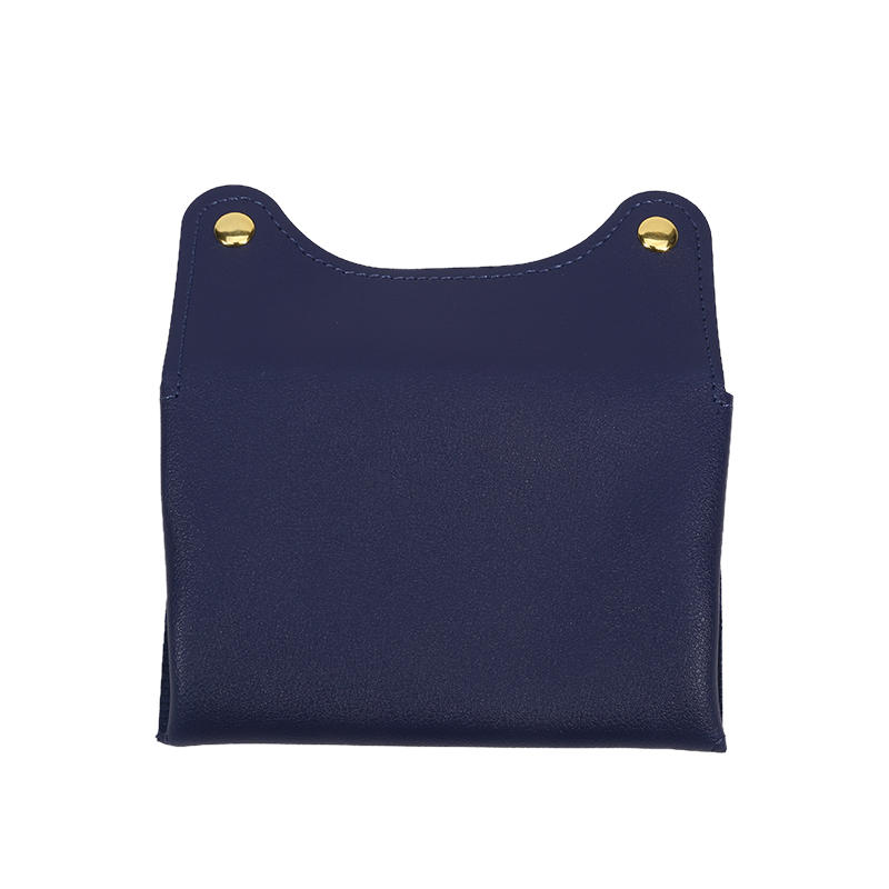 Reusable PU Mini Tissue Pouch Travel Hygiene Organizer for Bathroom Living Room Small Items Storage Bag Portable Convenient Sanitary Case