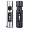 Rechargeable Flashlight Hands-Free LED Torch with Magnetic Base And Rear Buckle 500 Lumens High Power Mini Light for Camping Hiking Travel