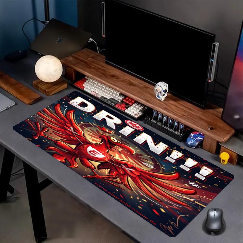 Eintracht Frankfurt Print Mouse Pad, Anti‑Slip Desktop keyboard Mat, for PC Laptop Gaming Working Daily Use, Cool Festival Birthday Gift