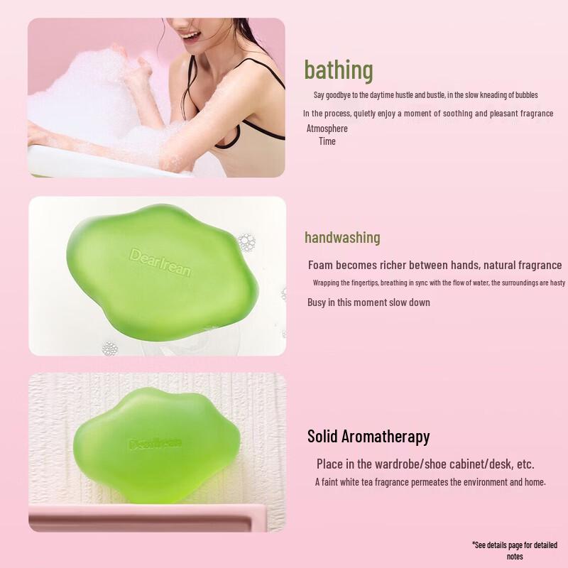 Dear lrean Empty Mountain Snow Tea Scented Essential Oil Soap