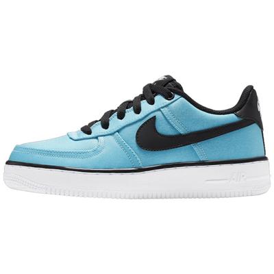 Air Force 1 Lv8 Shift Antiderrapante Resistente ao Desgaste Cano Baixo Tênis de Skate Infantil Azul Gelo Tênis para Adolescentes AV5154-400