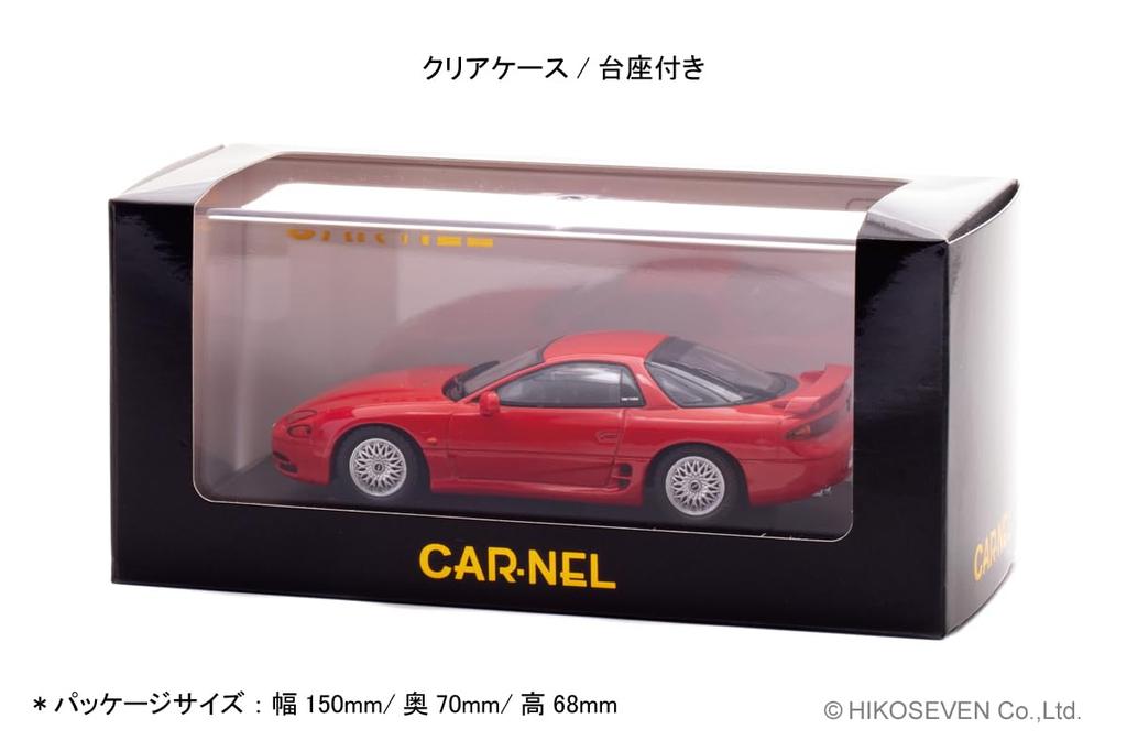 CARNEL 1/43 Mitsubishi GTO Twin Turbo MR (Z15A) 1994 Passion Red Completed Product CN439401