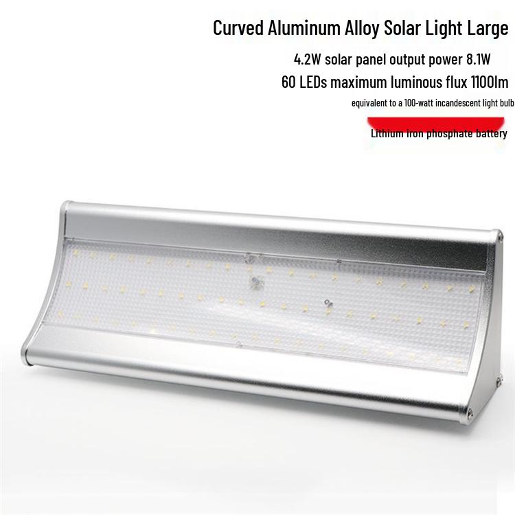 Villa Courtyard Solar-Powered LED Radar Induction Outdoor Wall & Street Light
