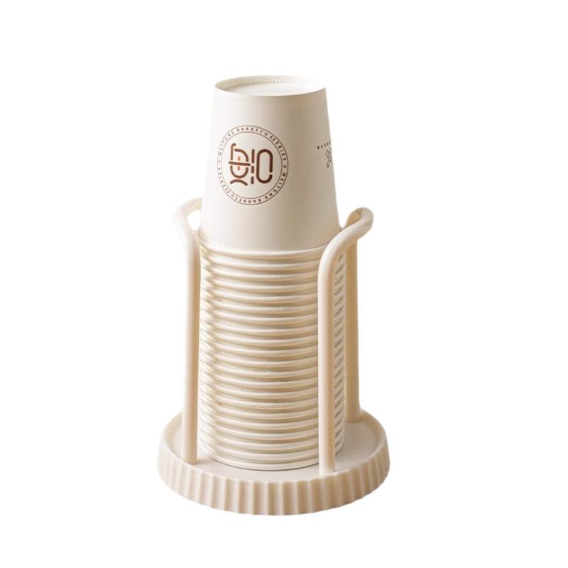 Disposable Cup Holder, Water Dispenser, Paper Cup, Water Cup Storage Rack, Milk Tea, Coffee Shop Bar Counter, Home Kitchen Cup Dispenser