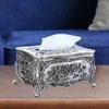Luxury Tissue Box Cover Rectangle Facial Tissue Paper Box Cover Toilet Paper Storage Holder for Car Bedroom Decor Office Kitchen