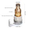 3in1 Faucet Connector Mixer Hose Adapter Tube Joint Fitting Garden Watering Tool
