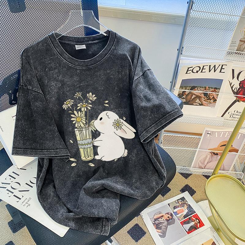 

T-shirt Short-sleeved Summer New Large Size Loose Top M