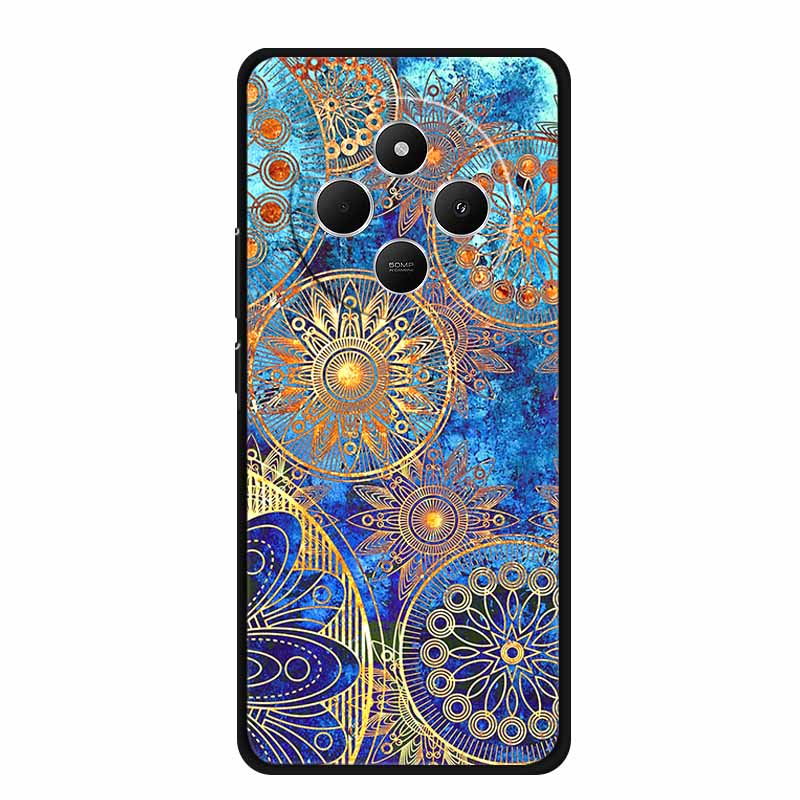 For Xiaomi Poco C75 Case PocoC75 Coque Black Silicone Soft Phone Case For Redmi 14C 14R A3 Pro Back Cover Case Redmi14C 14 C Bag