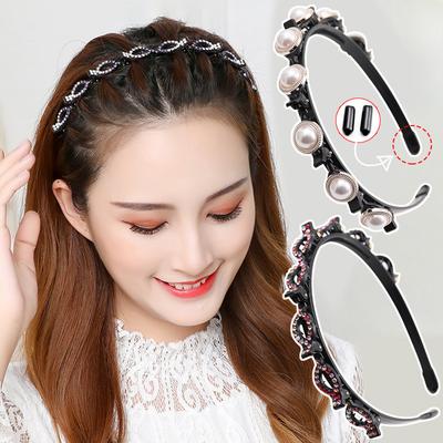 Haarband für Frauen mit Pony, Haarspangen, Stirnbänder, Haarwerkzeuge, Bänder
