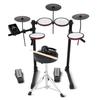 Alesis Turbo Max Electronic Drum Set with Quiet 8-Inch Mesh Pad, Lesson Function, Bluetooth, Everything You Need, Foldable