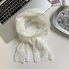 Lightweight Lace Scarf Long Shawl Headscarf Fashion Sunscreen Lace Shawl  Summer