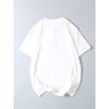 Export Surplus Cotton Brushed Indian Vintage Print Short-Sleeve T-Shirt Men's Trendy Brand Round Neck Base Shirt