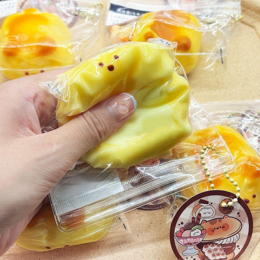 

Flexible Cheese Cake Pinch Toy Shiba Inu Cute Dog Pinch Toy Creative Doggy Squeeze Toy Unique Gift Style 2