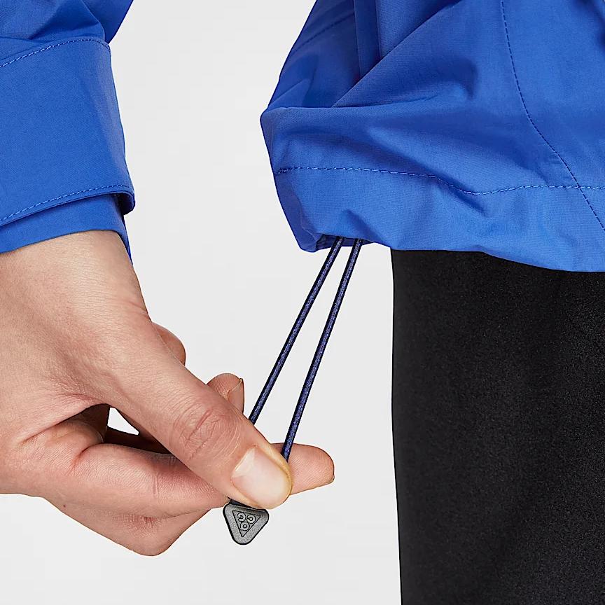 Nike ACG Storm-Fit Adv Morpho Loose Fit Hooded Zip Waterproof Windbreaker Women Outerwear Game-Royal Summit-White HJ0247-480