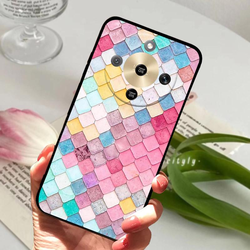 For Honor X9D Phone Case MTN-NX1 Cool Wolf Lion Silicone Back Cover For Honor Magic 8 Lite X 70 HonorX70 HonorX9d Soft TPU Funda