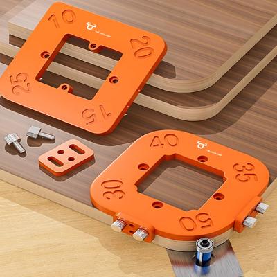 Wood Panel R10-R50 Quick-Jig Router Table Bits Jig Arc Angle Corner Template Woodworking Router Corner Radius Templates Jig