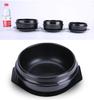 Korean Heat-Resistant Stone Bibimbap Pot - Small Clay Pot for Gas Cooking Soup, Rice, or Noodles.