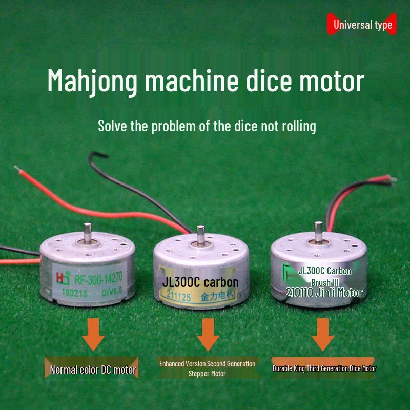 Automatic Mahjong Table Dice Tray Motor - Universal Spinner Accessory 2 Rotators