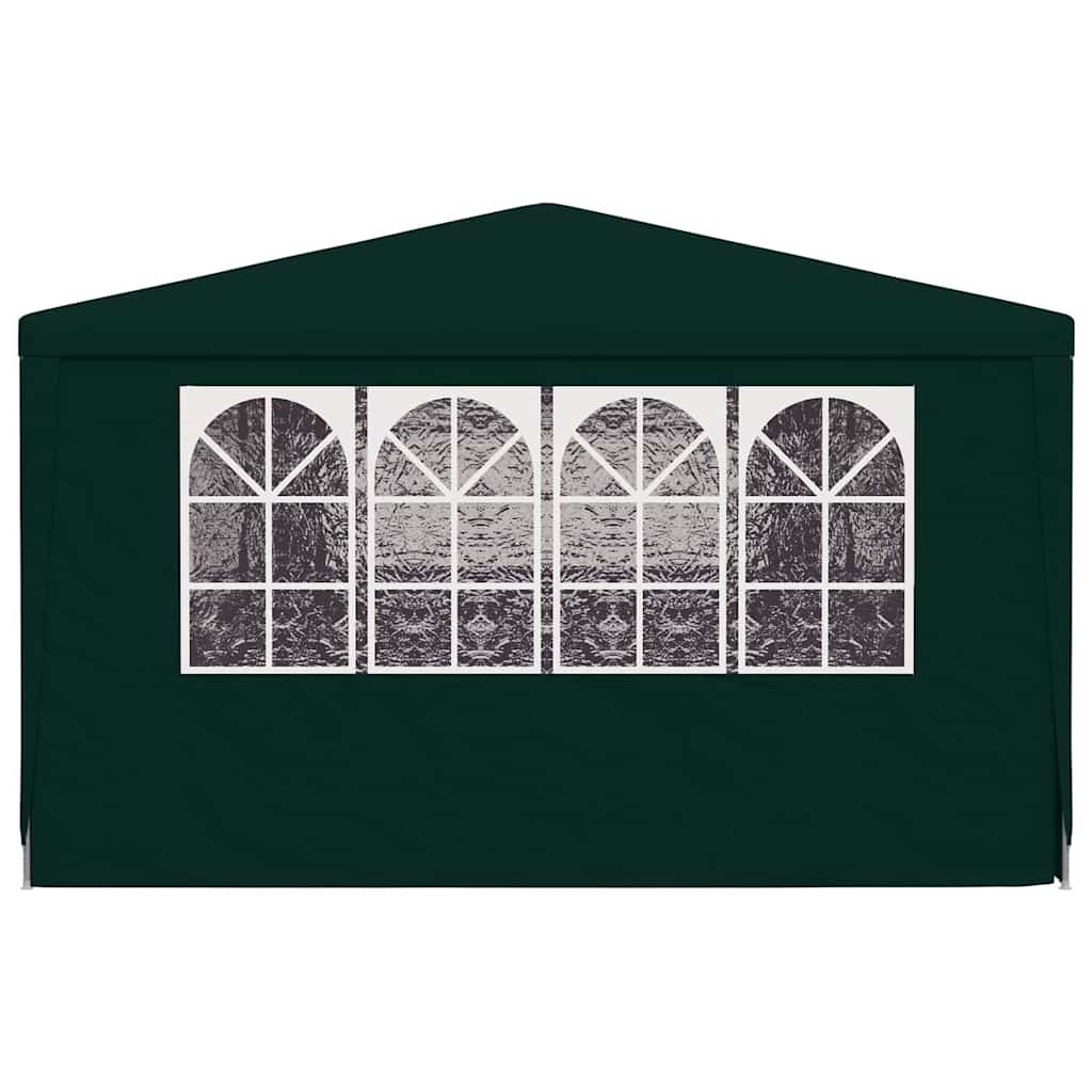 Professional Party Tent with Side Walls 4*9 M Green 90 G M²