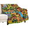 Stardew Valley Karte Kuscheldecke Vielseitige Gemütliche Kuscheldecke für Alle Anlässe