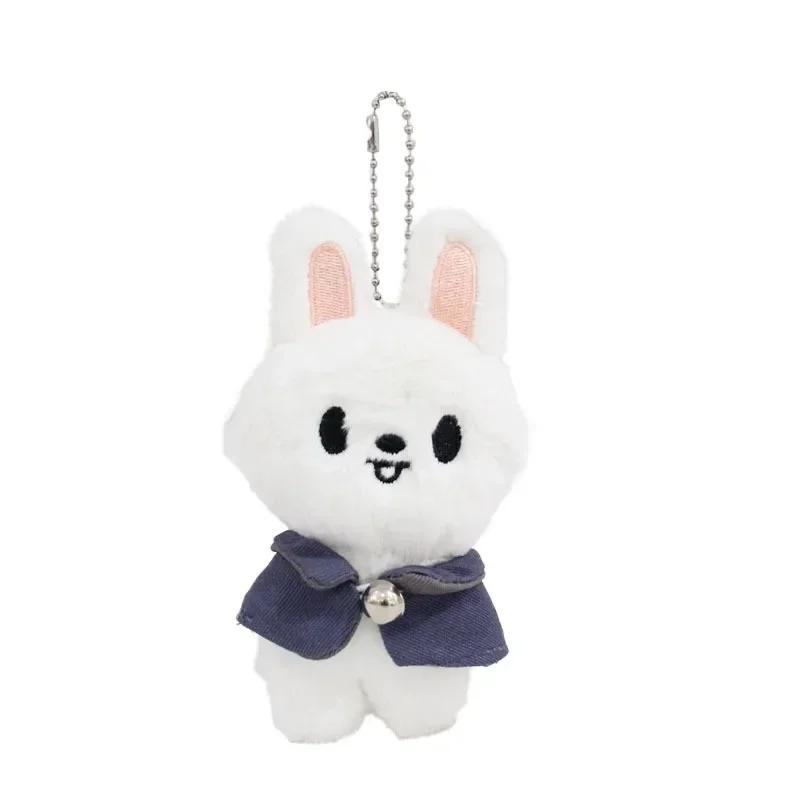 12cm Plush Toys Stray Kids Wolf Chan Cartoon Stuffed Animal Plushies Doll Kawaii Companion Adults Fans Gift SKZOO for Cuddly Fluffy Huggable Comfort