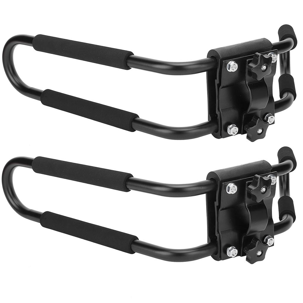 Kayak Bracket, Strong Load Capacity Alloy Kayak Storage Canoe Car Carrier Holder with Fittings Accessory