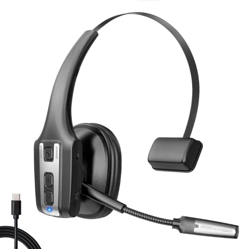 

DH19 Comfort Over Ear Headset with Advanced Noise Reduction Uninterrupted Communication for Remote Workers 1
