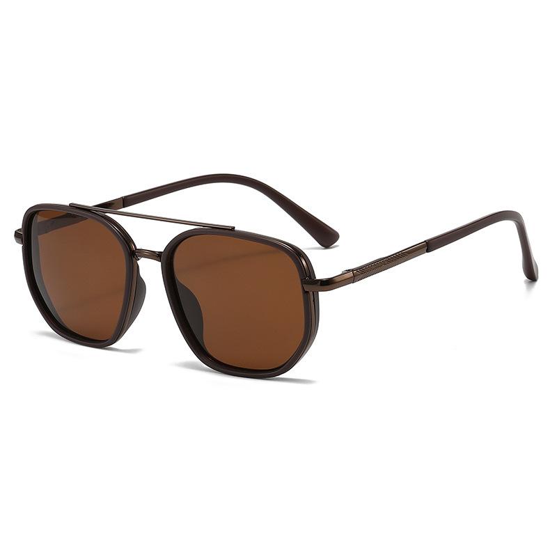 New Polarized Sunglasses Double Beam European and American Fashion Sunscreen Outdoor Sunscreen UV Protection Sunglasses TR