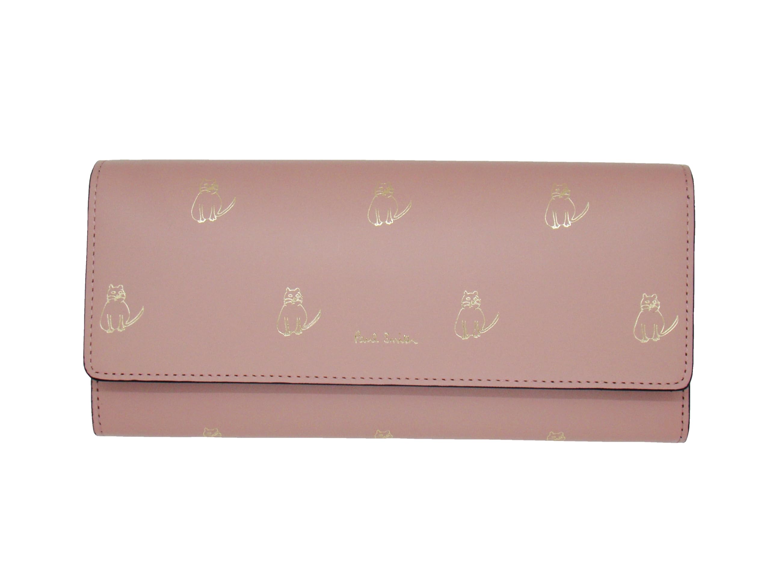 

Paul Smith Cat Doodle Flap Long Wallet in Dusty Pink Women s рожевий