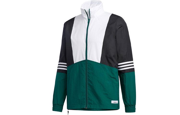 Adidas Neo Jackets Men s Green Stand Collar Moderate Other GJ8762 S