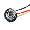2Pcs 1157 Bulb Socket BAY15D Lamp Holder Base Connector Wire Car Brake Light Lamp Plug Brake Light Holder