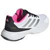 Adidas Courtjam Control 3 Comfortable Durable Wear-Resistant Low-Top Tennis Shoes Men Sneakers White Silver Pink JH5136