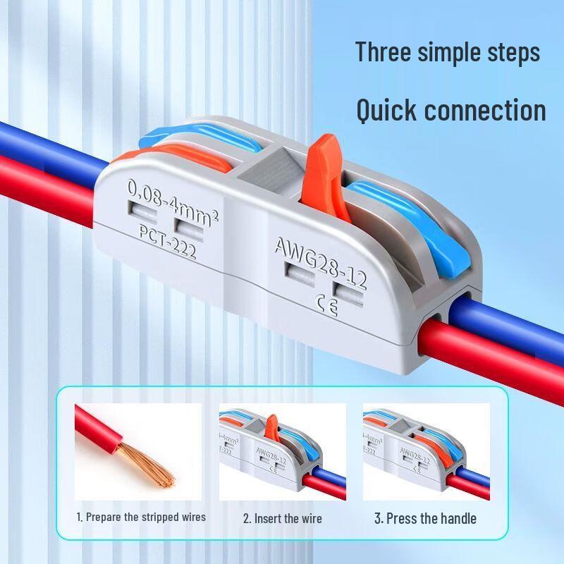 Andatong Quick Press-Type Wire Connector Terminal