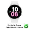 Screen Protector for Samsung Galaxy Watch 5 Pro - 45mm [6 Pack] Ultra Thin Resistant Protective Plastic Film Phonillico