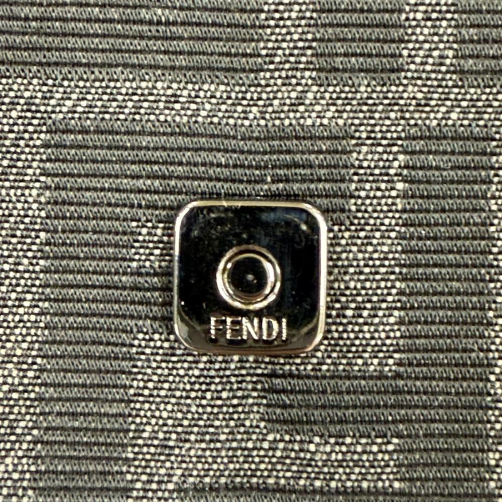 Fendi Gürteltasche Baguette Schultertasche 7M0295 3WAY Clutch schwarz Nylon-Canvas/Leder Herren Gebraucht