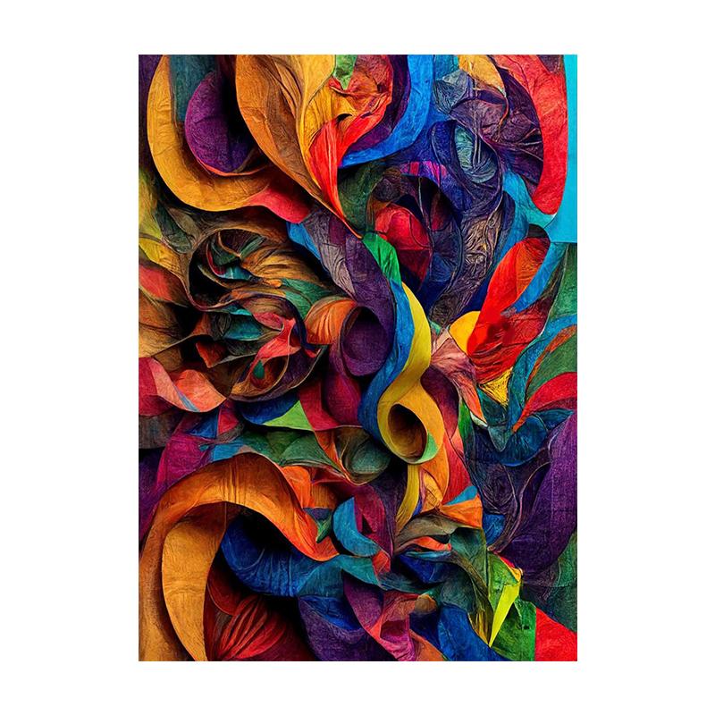 

Современный абстрактный настенный художественный холст с принтом, постер, современная красочная яркая яркая картина для гостиной, домашний декор, Cuadros 21x30cm No Framed