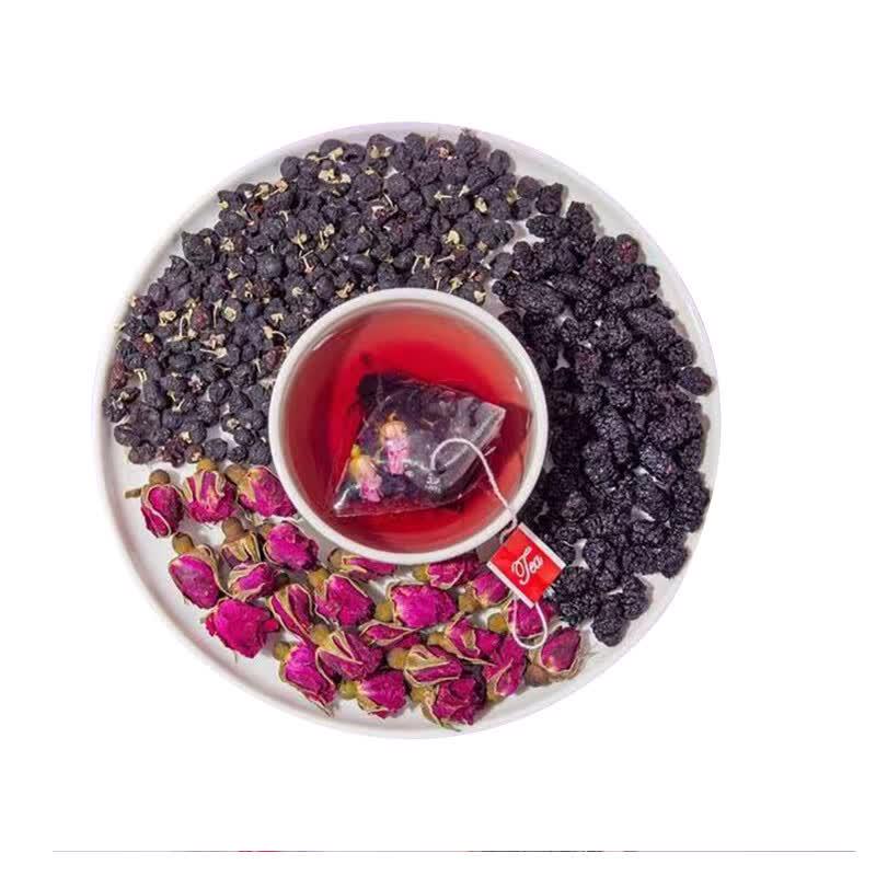 Black Goji, Mulberry & Rose Beauty Tea