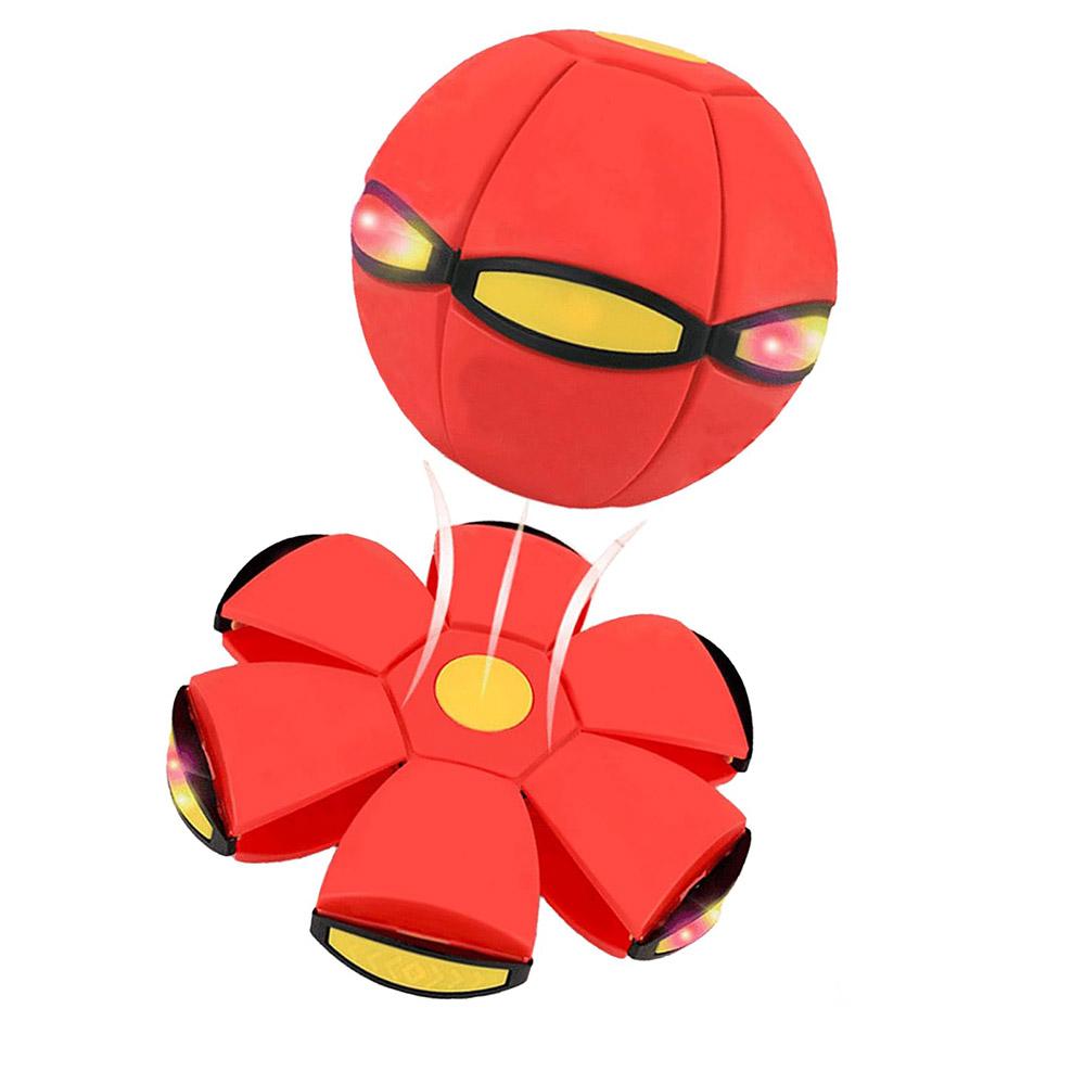 Magic Flying Saucer Bouncy Stomp Ball Puzzle Pet Kids Interactive Toys Gift Outdoor Decompression Transformation Sports Balls