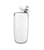 Bluetooth Wired Headset with Ultra-Long Battery, Single Ear, In-Ear Design, Vibration Alert, and Retractable for Business Calls.