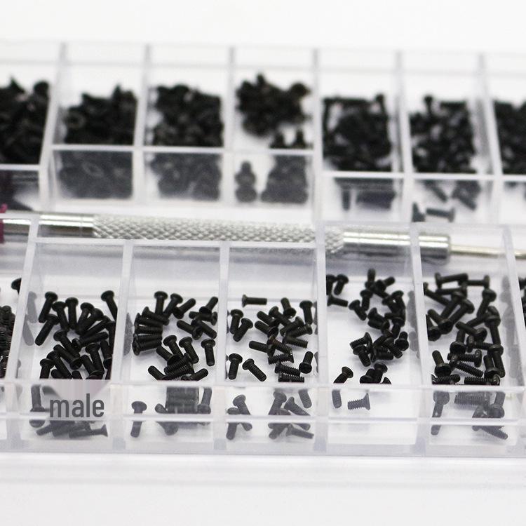 Tang 486PCS Universal Laptop Repair Screw Set - Phillips Countersunk Machine Screws